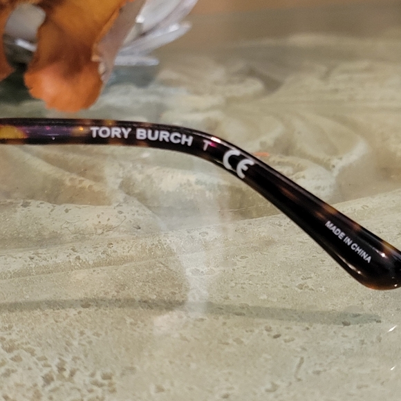 New Tory Burch TY 2107 Dark Tortoise Plastic Square Eyeglasses Designer #62 - Picture 9 of 17